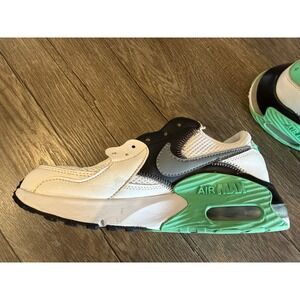 Nike Air Max Excee Womens 5.5 White Black Green Glow Sneakers DM8346-100
